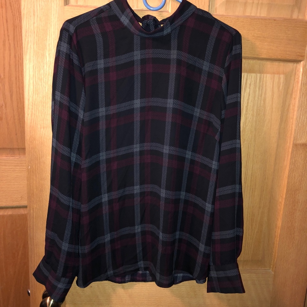 Women’s Long Sleeve High Neck Blouse